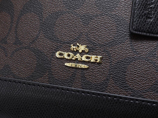 春季特惠💰470 蔻驰coach经典款印花logo小号贝壳包37232 商品图4