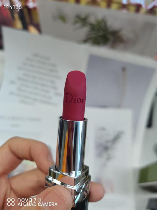 Dior迪奥烈艳蓝金唇膏口红 772# 哑光 商品图2