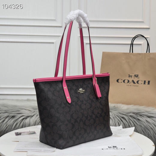 春季特惠💰450 蔻驰coach新款购物袋58292女士小号拉链款 商品图1