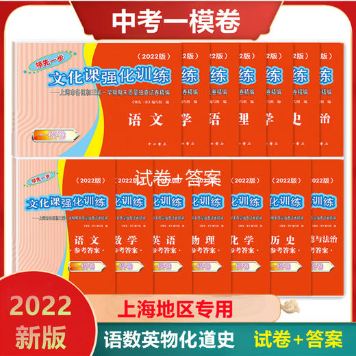 2022领先一步一模卷上海中考 商品图1
