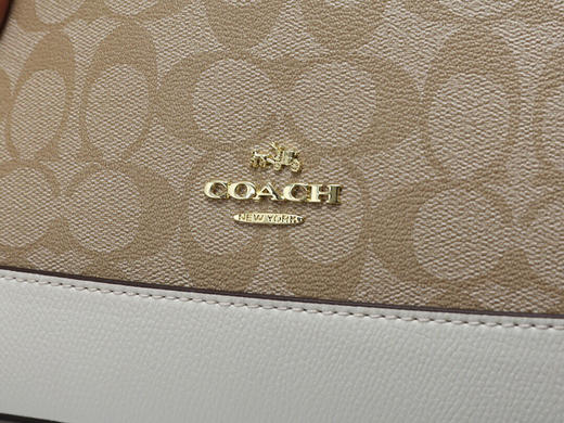 春季特惠💰470 蔻驰coach经典款印花logo小号贝壳包37232 商品图4