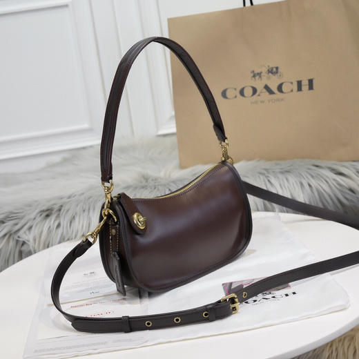 春季特惠💰470 COACH蔻驰SWINGER 20号手袋2643 商品图3