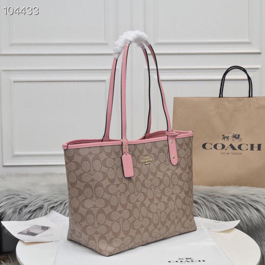 春季特惠💰470 蔻驰Coach36658女士子母双用购物袋 商品图1