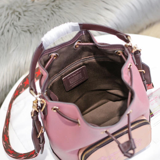 春季特惠💰550 蔻驰COACH/蔻驰女士马车图案JES水桶包1899 商品图7