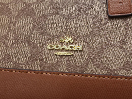 春季特惠💰470 蔻驰coach经典款印花logo小号贝壳包37232 商品图3