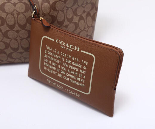 春季特惠💰470 蔻驰Coach36658女士子母双用购物袋 商品图1