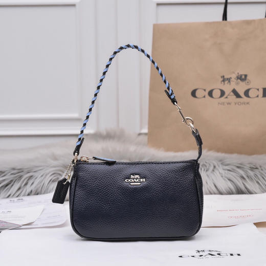 春季特惠💰460 蔻驰coach 编织麻将包c4233 商品图0