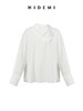 HIDEMI 简约设计感围巾式绑带多穿衬衫 商品缩略图10