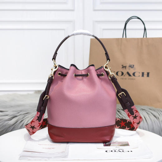 春季特惠💰550 蔻驰COACH/蔻驰女士马车图案JES水桶包1899 商品图2