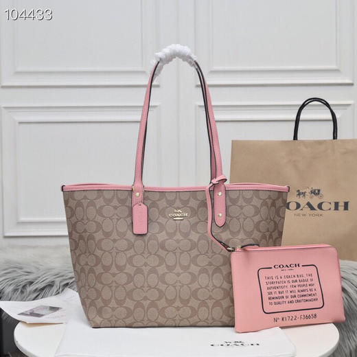 春季特惠💰470 蔻驰Coach36658女士子母双用购物袋 商品图0