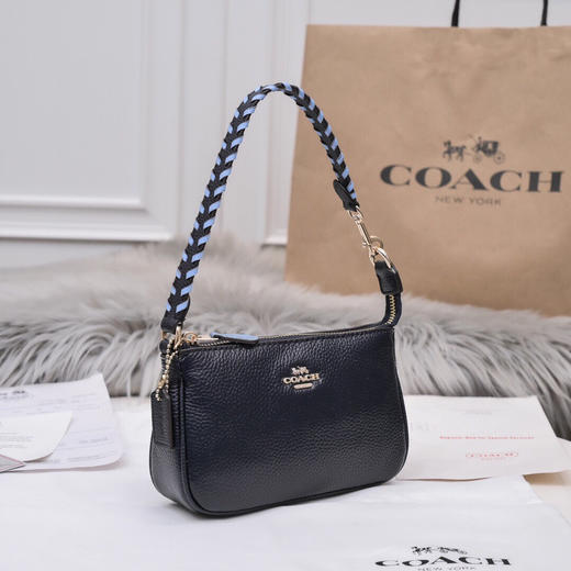 春季特惠💰460 蔻驰coach 编织麻将包c4233 商品图1