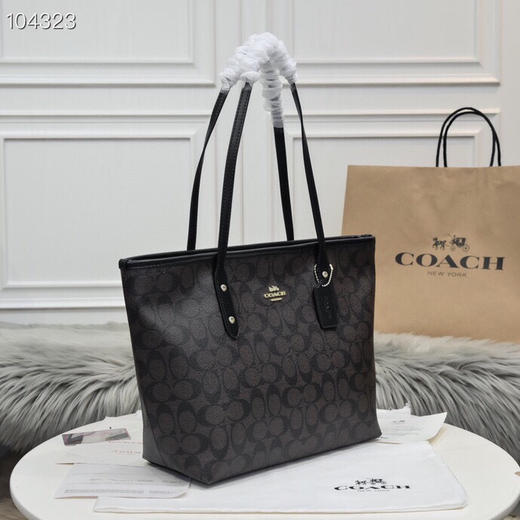 春季特惠💰450 蔻驰coach新款购物袋58292女士小号拉链款 商品图2