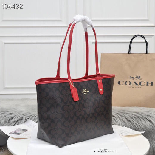 春季特惠💰470 蔻驰Coach36658女士子母双用购物袋 商品图1