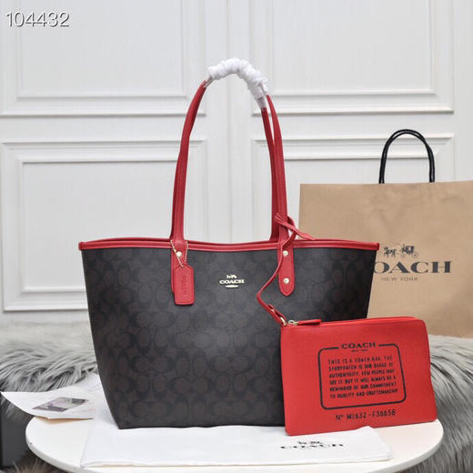 春季特惠💰470 蔻驰Coach36658女士子母双用购物袋 商品图0