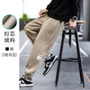 【圈】【新款DH】大依优型大码男装灯芯绒橡筋口休闲裤宽松小脚长裤加肥加大裤子胖子 商品缩略图0
