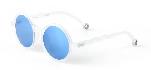 OLIVIO 太阳镜圆形纯色系列成人款-水母白 商品图0