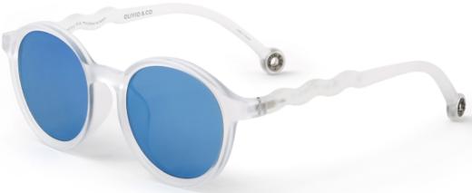 OLIVIO 太阳眼镜椭圆形经典系列-水母白 商品图0