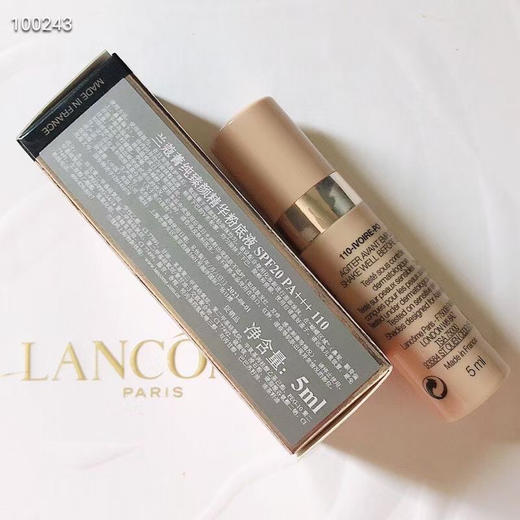 兰蔻菁纯粉底液新款小蛮腰中样5ml，110色号 25年11月 商品图2