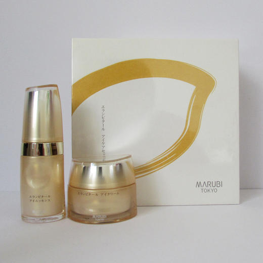 Marubi/丸美日本酒御龄冰肌眼部组合 日用10ml+夜用13g眼霜 淡纹补水保湿修护 商品图5