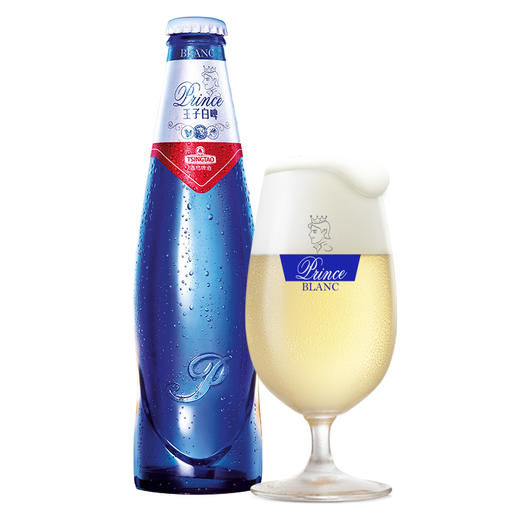 青岛啤酒 王子白啤9度286ml*24瓶/箱 商品图2