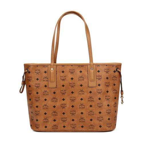 MCM/MCM 女士中号人造革/织物Liz Visetos双面手提单肩包托特包子母包 MWPAAVI02 商品图3