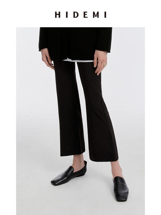 HIDEMI 微喇感超显瘦九分神裤 竹林绿/灰色/黑色 商品图10