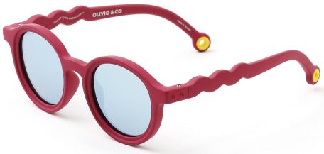 OLIVIO 太阳眼镜椭圆形未来系列-甜菜紫 商品图0