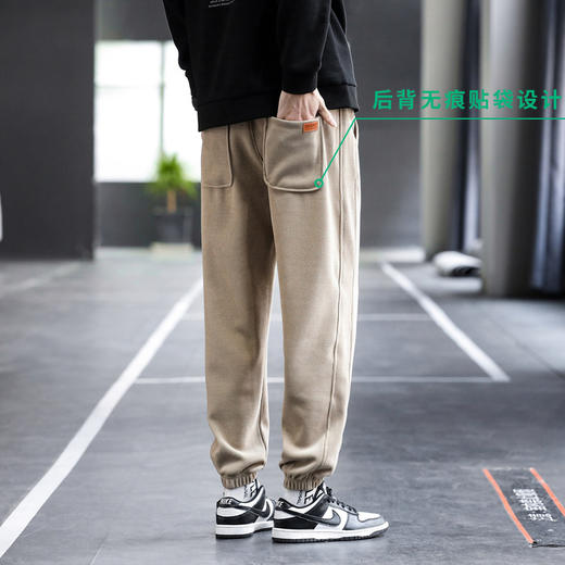 【圈】【新款DH】大依优型大码男装灯芯绒橡筋口休闲裤宽松小脚长裤加肥加大裤子胖子 商品图4