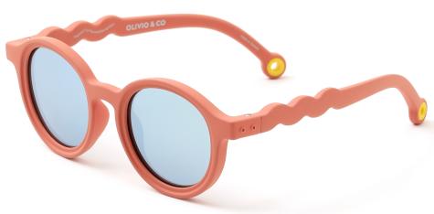 OLIVIO 太阳眼镜椭圆形未来系列-洋葱黄 商品图0