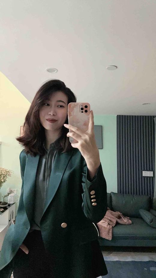 4462 “继承者”丝滑醋酸西装外套女神的闪耀时刻单西颈袖添香 商品图6