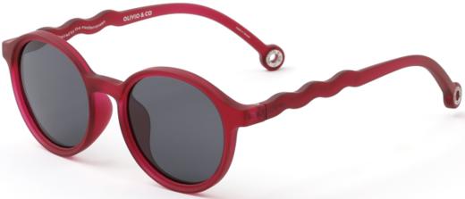 OLIVIO 太阳眼镜椭圆形未来系列-甜菜红 商品图0