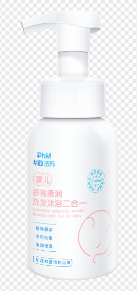 华西珐玛 婴儿桂花多效柔润洗发沐浴（二合一）