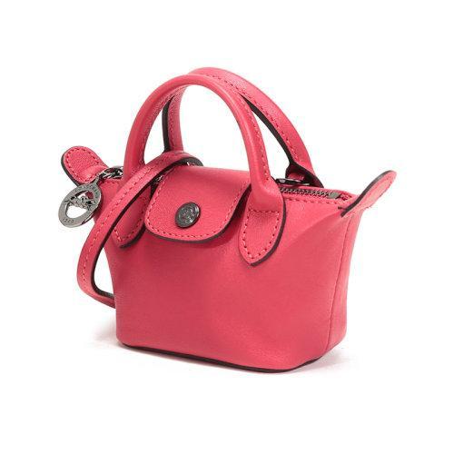 Longchamp/珑骧  女士LE PLIAGE CUIR系列迷你款羊皮手拿包单肩斜挎包 10099 757 商品图51
