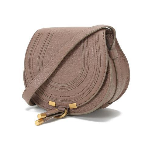 CHLOE/克洛伊 女士Marcie系列牛皮圆形单肩斜挎包马鞍包 CHC21AS680F01 商品图1