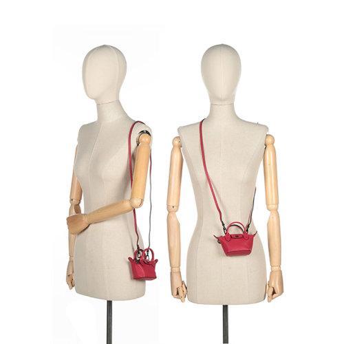 Longchamp/珑骧  女士LE PLIAGE CUIR系列迷你款羊皮手拿包单肩斜挎包 10099 757 商品图54