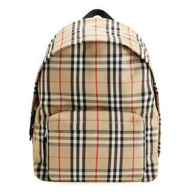 【现货秒发】BURBERRY/博柏利 男士织物/配皮双肩包 8016106