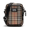 BURBERRY/博柏利 男女通用款Vintage格纹织物/配皮单肩斜挎包 80233811 商品缩略图0