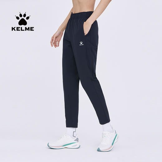 卡尔美梭织运动裤女春季新款跑步健身长裤弹力训练裤子 商品图1