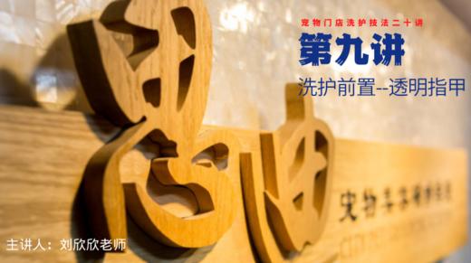 【第九讲】洗护前置-透明指甲 商品图0