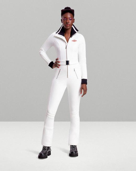 Cordova - MODENA-Cloud/Onyx- 科尔多瓦 - 连体滑雪服 - 白色 商品图1