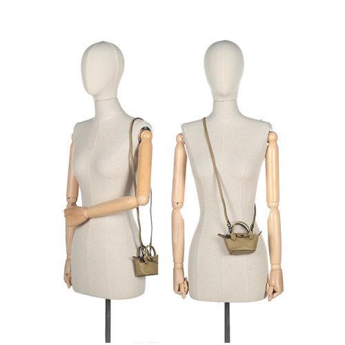 Longchamp/珑骧  女士LE PLIAGE CUIR系列迷你款羊皮手拿包单肩斜挎包 10099 757 商品图44