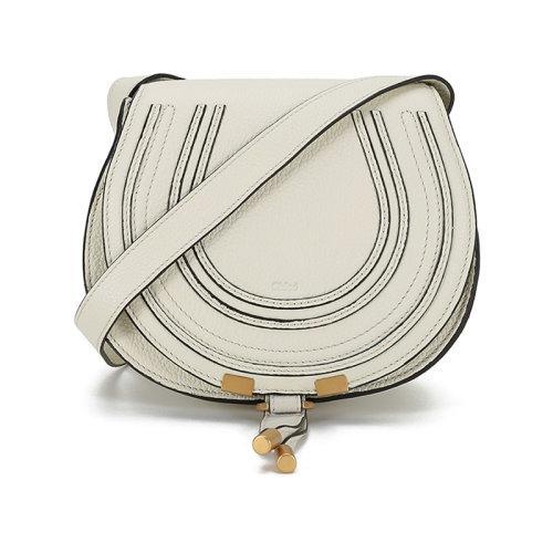 CHLOE/克洛伊 女士Marcie系列牛皮圆形单肩斜挎包马鞍包 CHC21AS680F01 商品图12