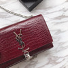 春季特惠💰1080 原单YSL圣罗兰 走秀款原单小鳄鱼纹流苏包377628 商品缩略图5