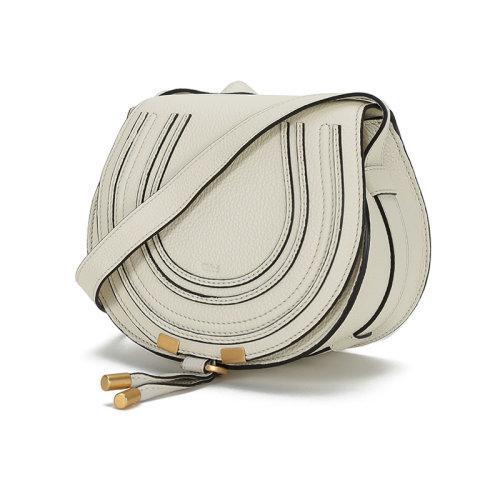 CHLOE/克洛伊 女士Marcie系列牛皮圆形单肩斜挎包马鞍包 CHC21AS680F01 商品图13