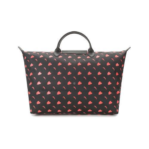 Longchamp/珑骧 2021款 女士大号LE PLIAGE系列织物短柄可折叠手提包饺子包 1624 EUD 商品图2