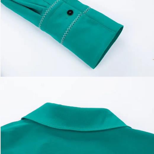 宽松拼接休闲衬衣 商品图4