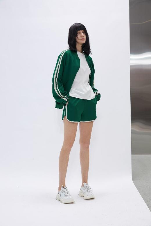 双条纹开襟运动服 商品图1