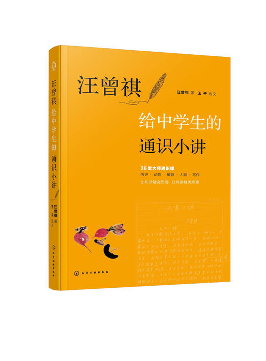 汪曾祺给中学生的通识小讲  12-15岁中学生课外阅读书籍 汪曾祺作品选集 汪曾祺给孩子们的36堂散文课 大语文概念书籍 初中课外书 商品图4