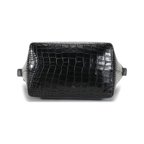 Longchamp/珑骧 2021款 女士LE PLIAGE CUIR系列小号牛皮短柄手提包饺子包 1512 HVC 商品图3