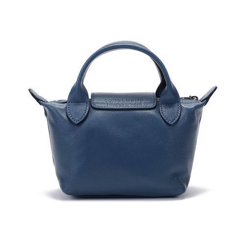 Longchamp/珑骧【21秋冬新款】女士LE PLIAGE CUIR系列迷你款羊皮短柄手提单肩斜挎包饺子包 10147 757 商品图1